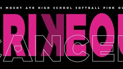 Softball Strike Out Cancer game
