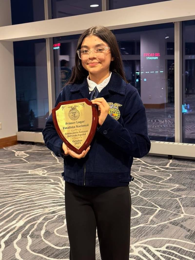 Clarke sophomore Renata Herrera Acosta won the National FFA Spanish Creed Speaking Contest, a first for the school and the state.