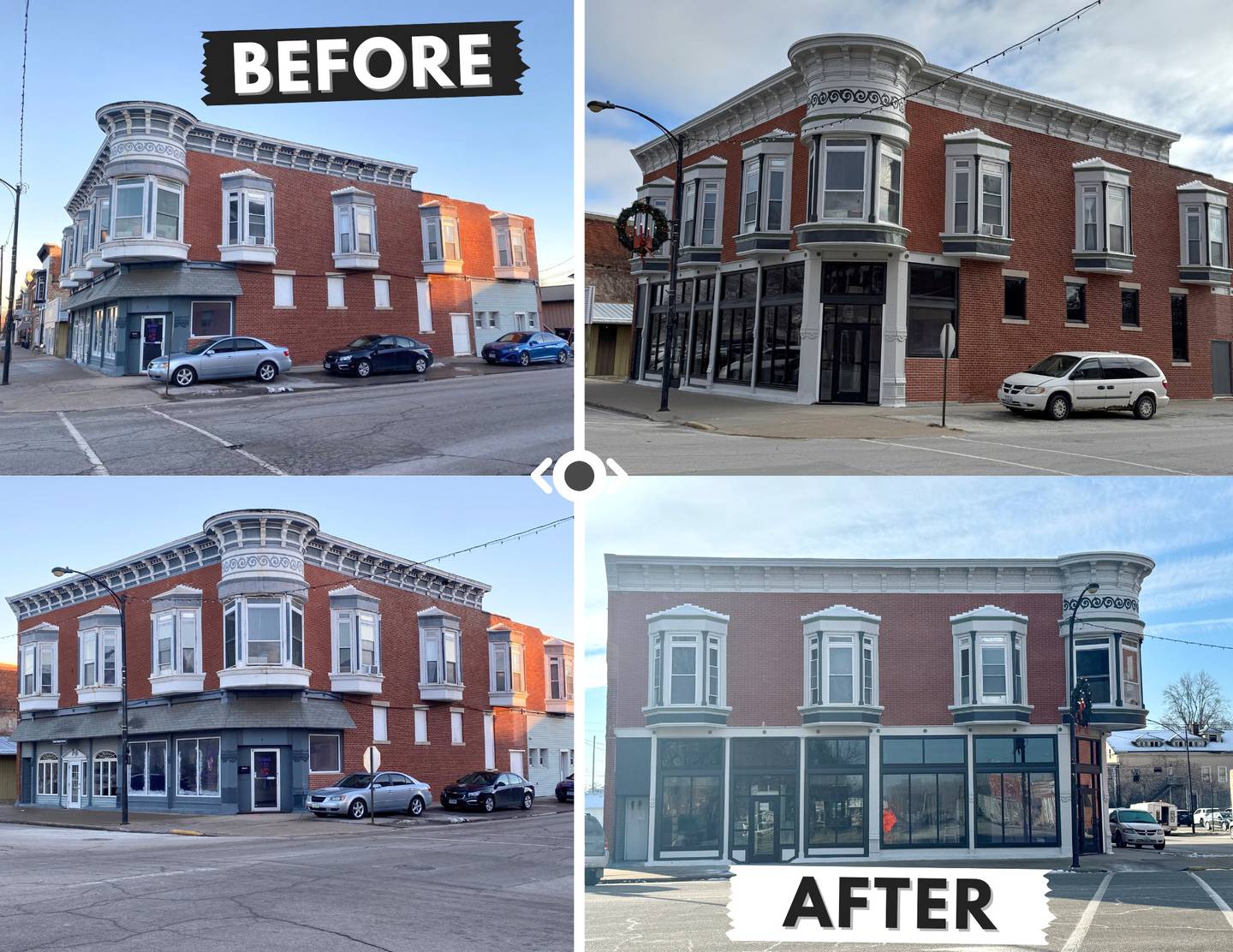 Kerr Family Dental, located on the corner of South Fillmore and West Jefferson streets, 148 W. Jefferson St.