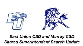 East Union CSD and Murray CSD shared superintendent search update