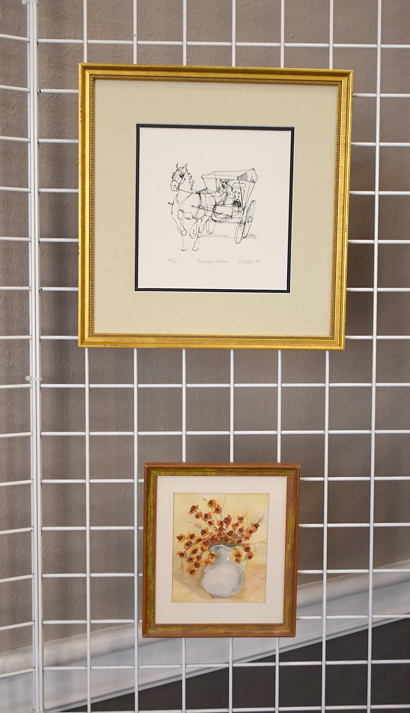 Paintings and drawings by Mary Ellen Kimball.