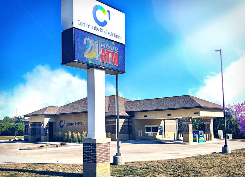 Community 1st Credit Union in Osceola granted $50,000 to the Kick-it-Forward project to build a mini-pitch system.