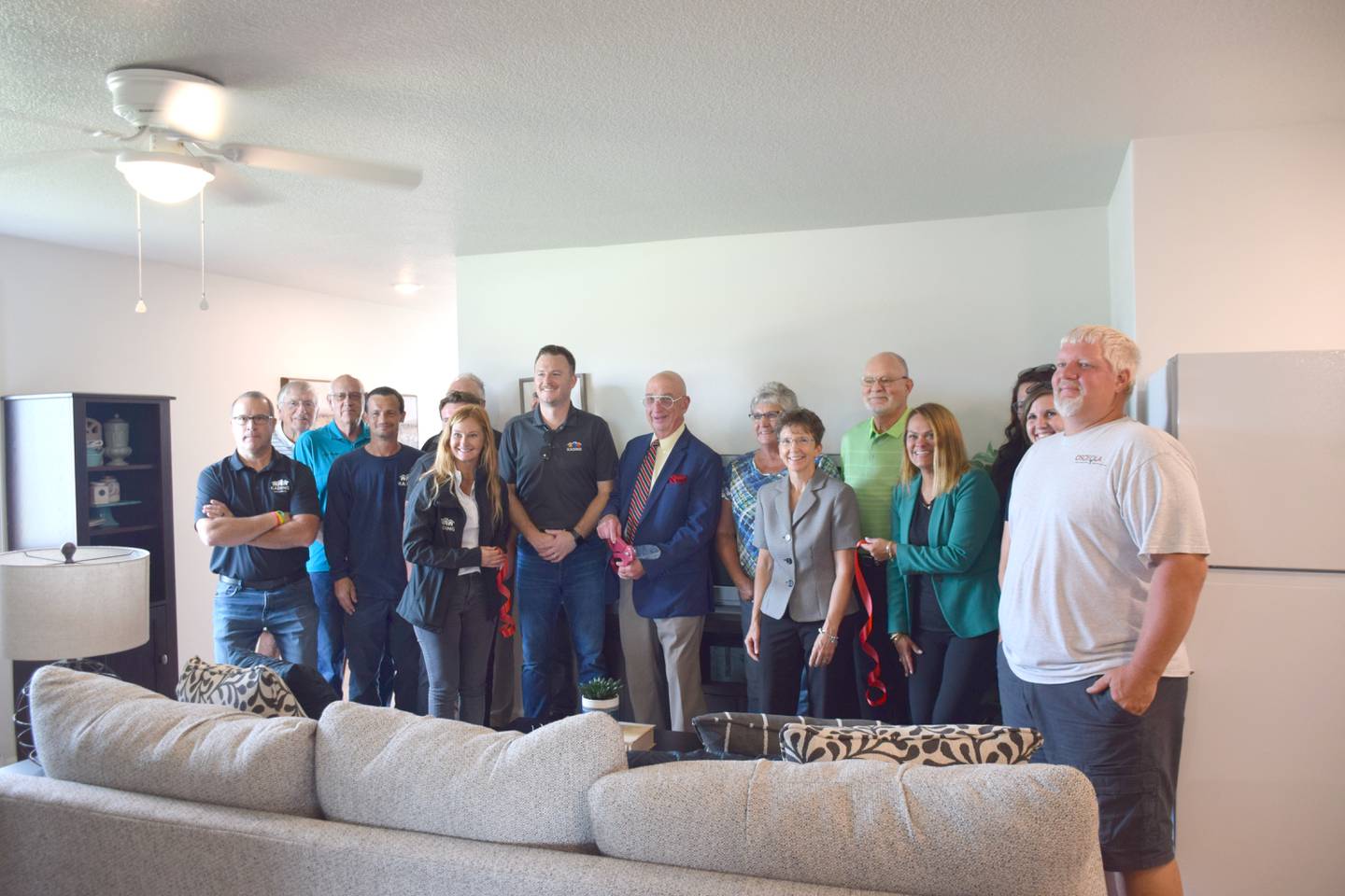 A ribbon cutting for Kading Properties new Vesta Village was held on Aug. 14. Members of Kading Properties, Clarke County Development Corporation, Osceola Chamber-Main Street, City of Osceola and others attended the event. Vesta Village has 122 units of either two or three-bedrooms.