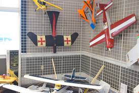 Artists of month feature  hand-built airplanes