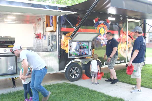 Fire Safety Trailer works to educate,  train community members
