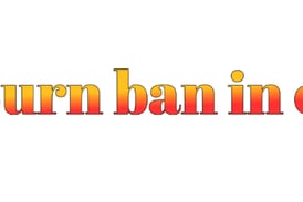 Burn ban in effect for Clarke Co.