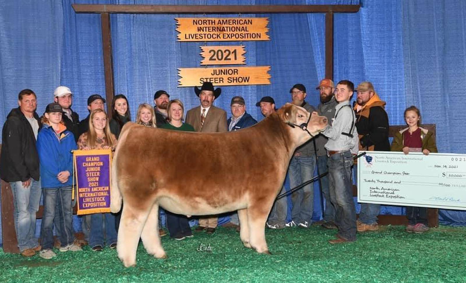 Jacobson exhibits at North American International Livestock Exposition