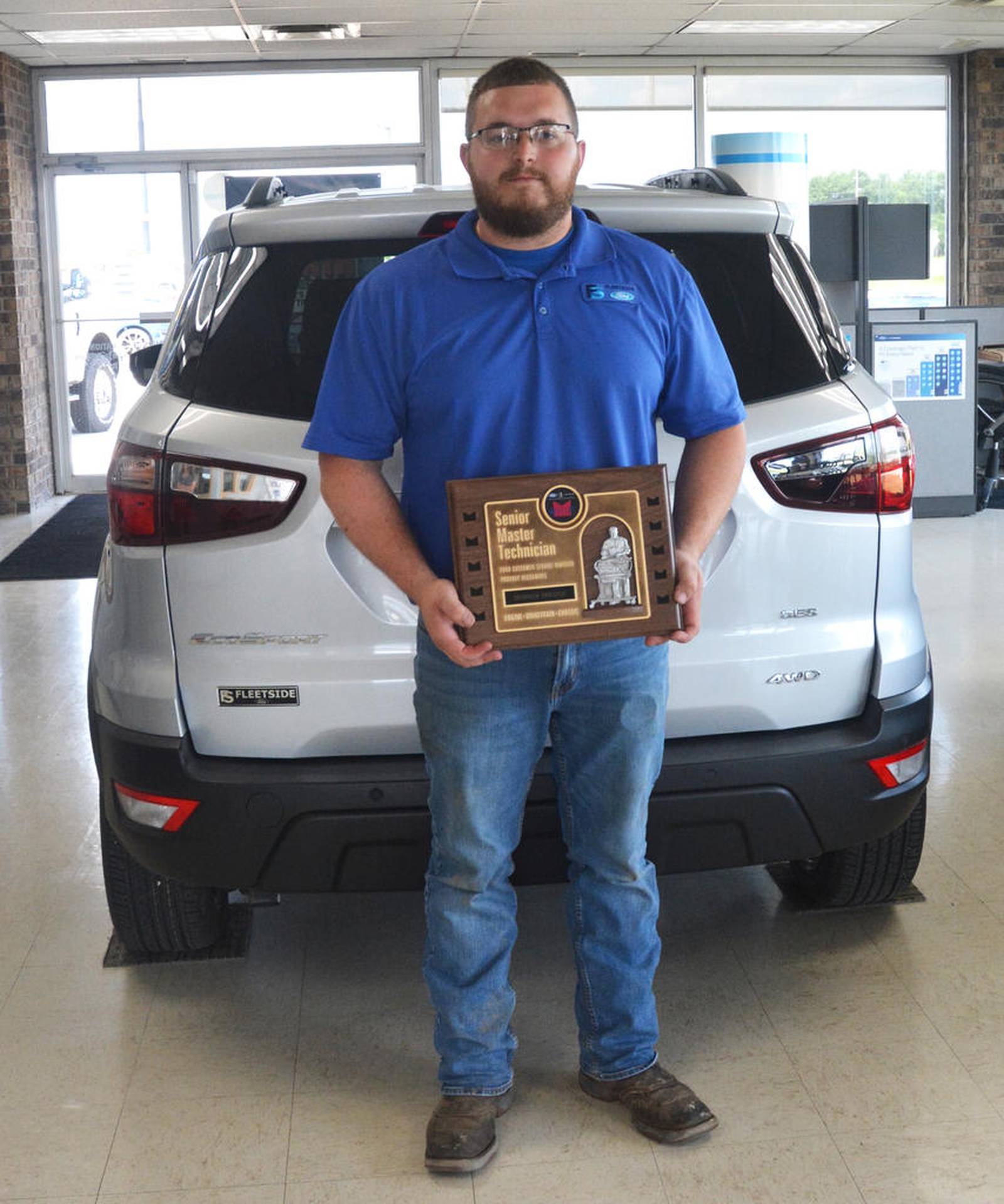 Senior Master Technician certification earned by Fleetside Ford