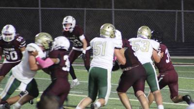 Hawks tear through Indian defense on Homecoming night