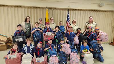 Cub Scouts Pack 101 give back