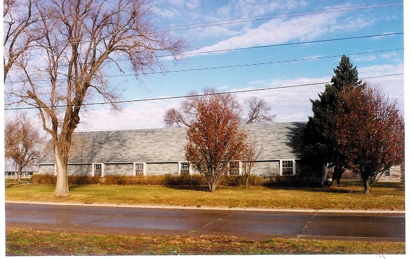 The administration building at the old Clarke County Fairgrounds.
