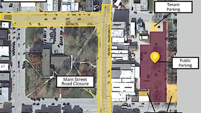 Main Street Closure and Washington Street Progress