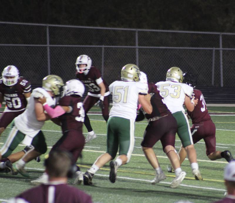 Clarke football went up against Woodward-Granger in a 42-7 homecoming loss.