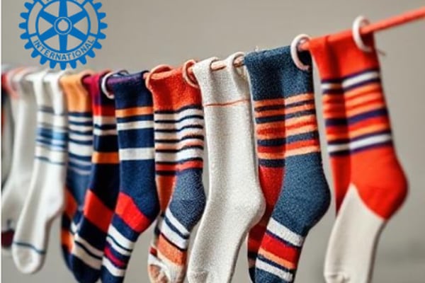 Osceola Rotary Club holds sock drive