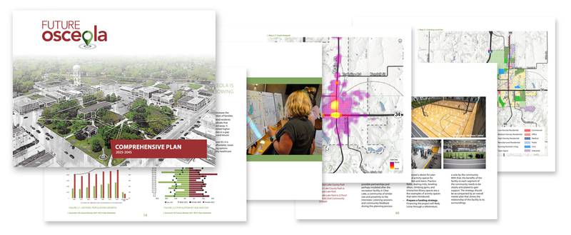 Osceola Comprehensive Plan 2045 cover.