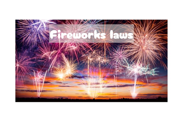 Law change for fireworks