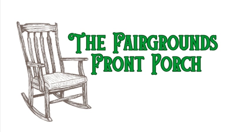 The Fairgrounds Front Porch column.