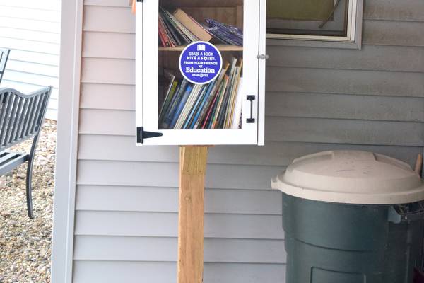 Village receives Little Library