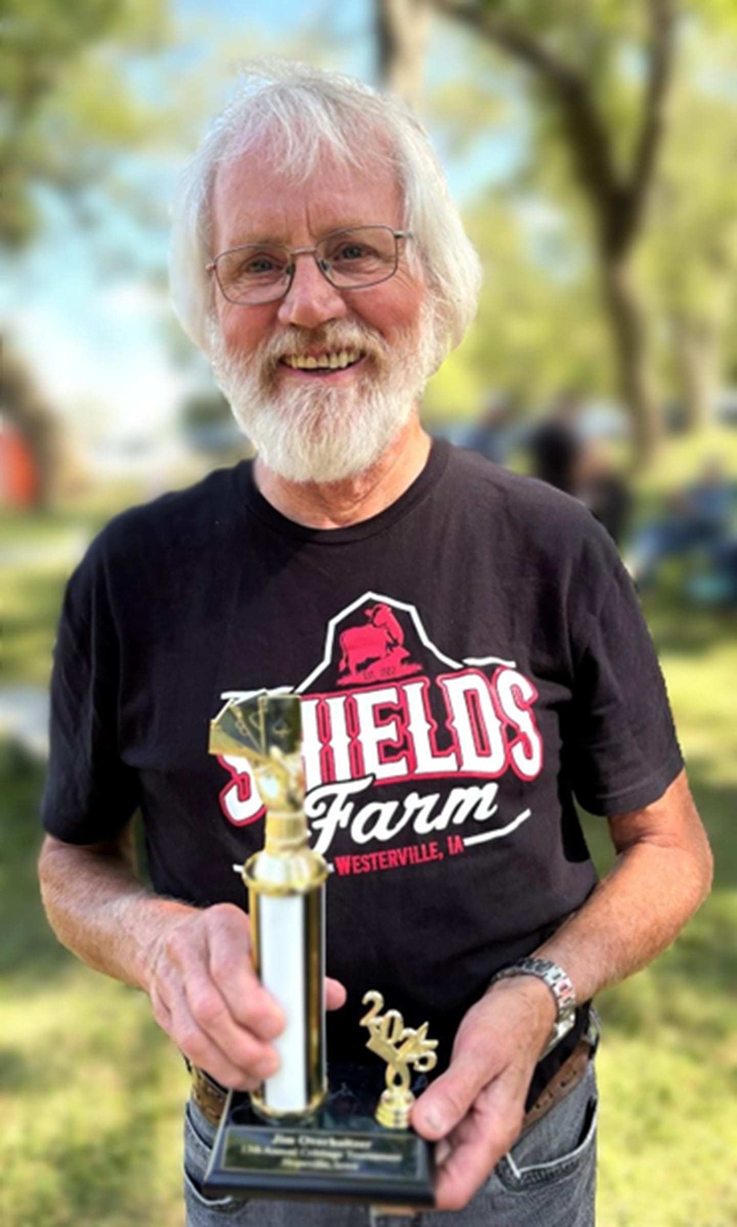 Mike Shields was the 2025 Cribbage winner.