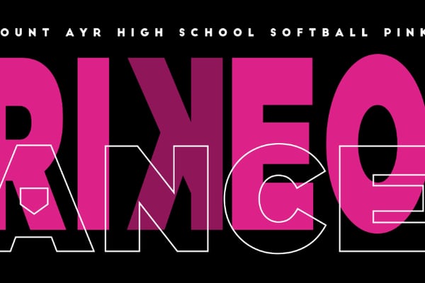 Softball Strike Out Cancer game