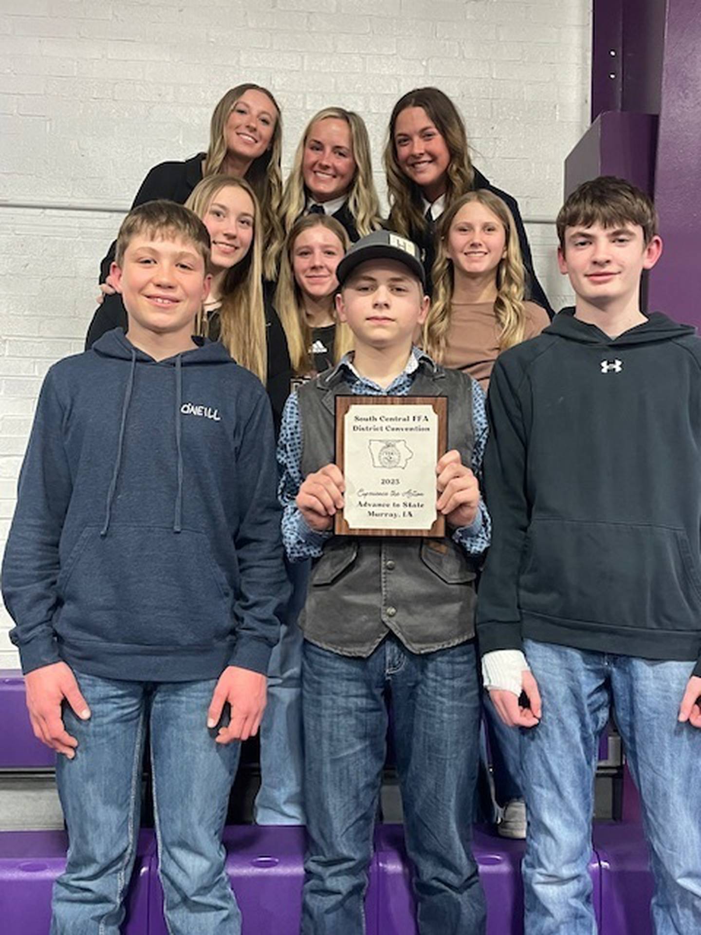 Members of Experience the Action received a gold and will advance to State.