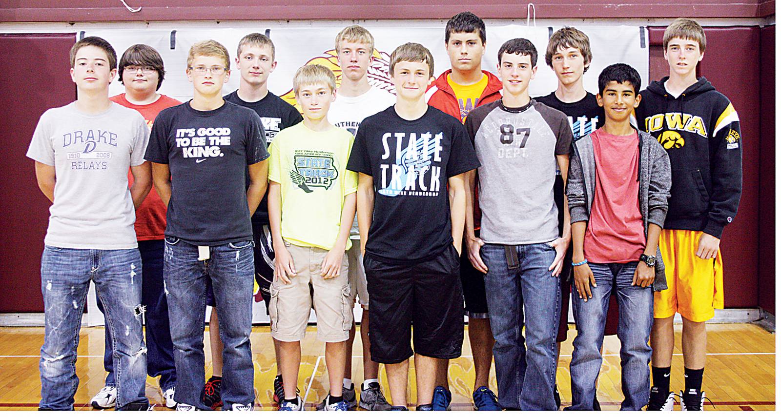 Middle school track OsceolaSentinel Tribune