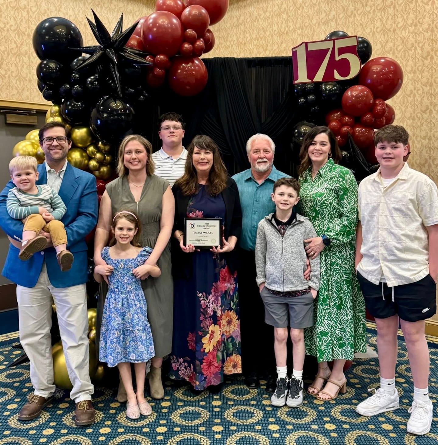 Teresa Woods was the recipient of the 77th Annual Community Service Award.