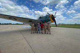 WARBIRD RETURNS TO THE SKIES OVER OSCEOLA — WITH A FAMILIAR FACE IN THE COCKPIT