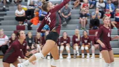 Clarke volleyball wins two, loses one