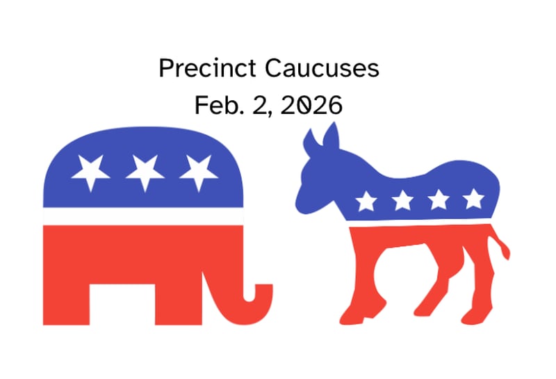 Precinct caucuses will be held in all counties across Iowa Feb. 2, 2026.