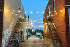 Osceola Chamber Main Street Lights Up Downtown with New Bistro Lighting Installation