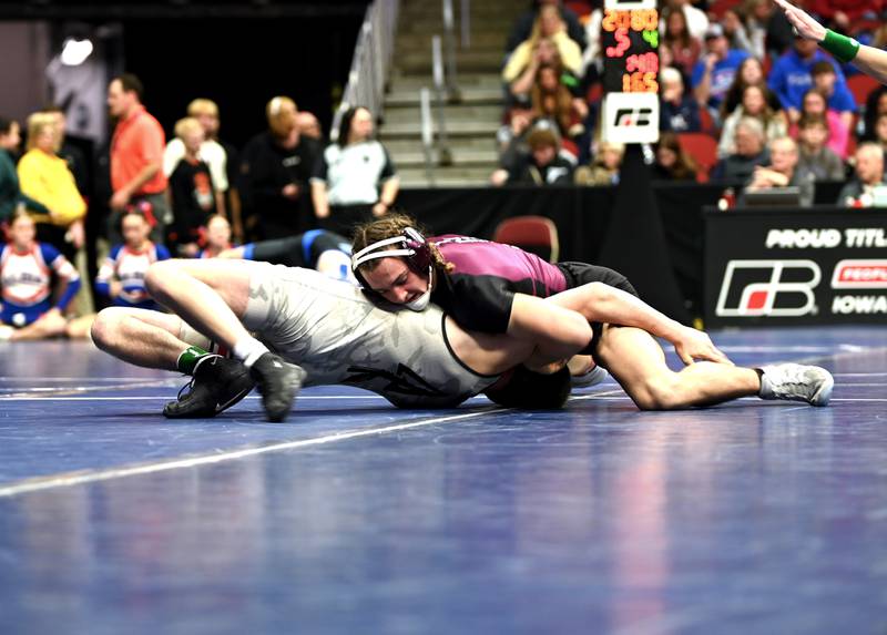 Urijah Fry placed seventh at the state wrestling tournament Feb. 19, 2026.