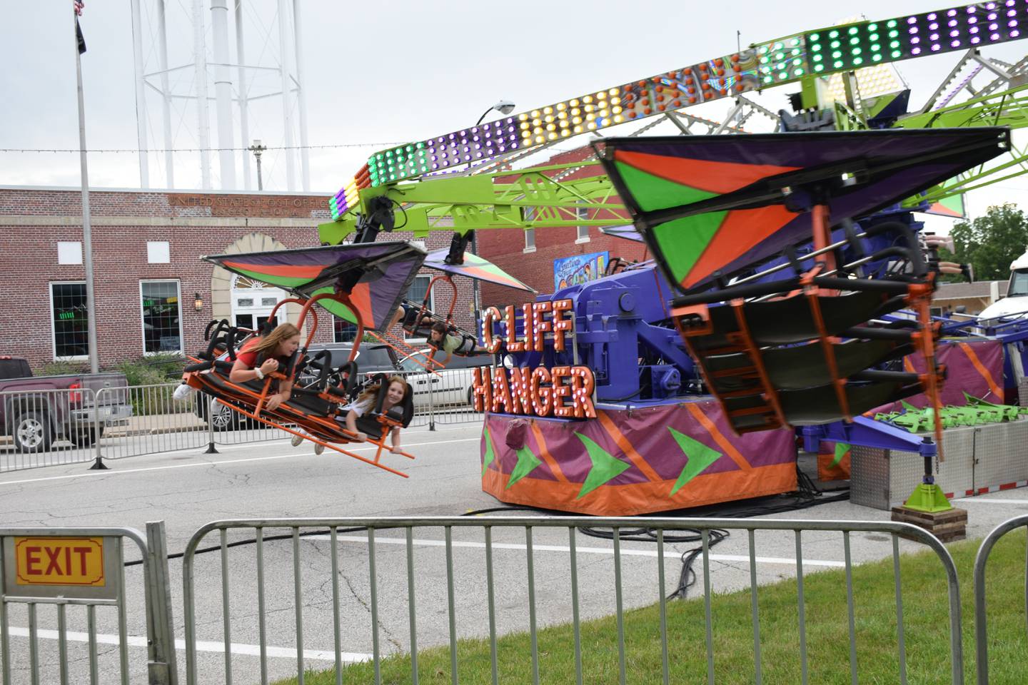 The carnival is still on for this year's Osceola Fourth of July celebration, on the square like always.