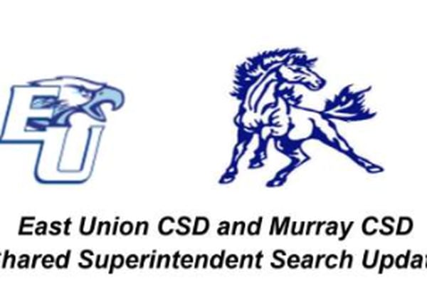 East Union CSD and Murray CSD shared superintendent search update