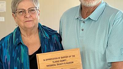 Clarke County Historical Society Honors CCDC for Support of Museum Improvements