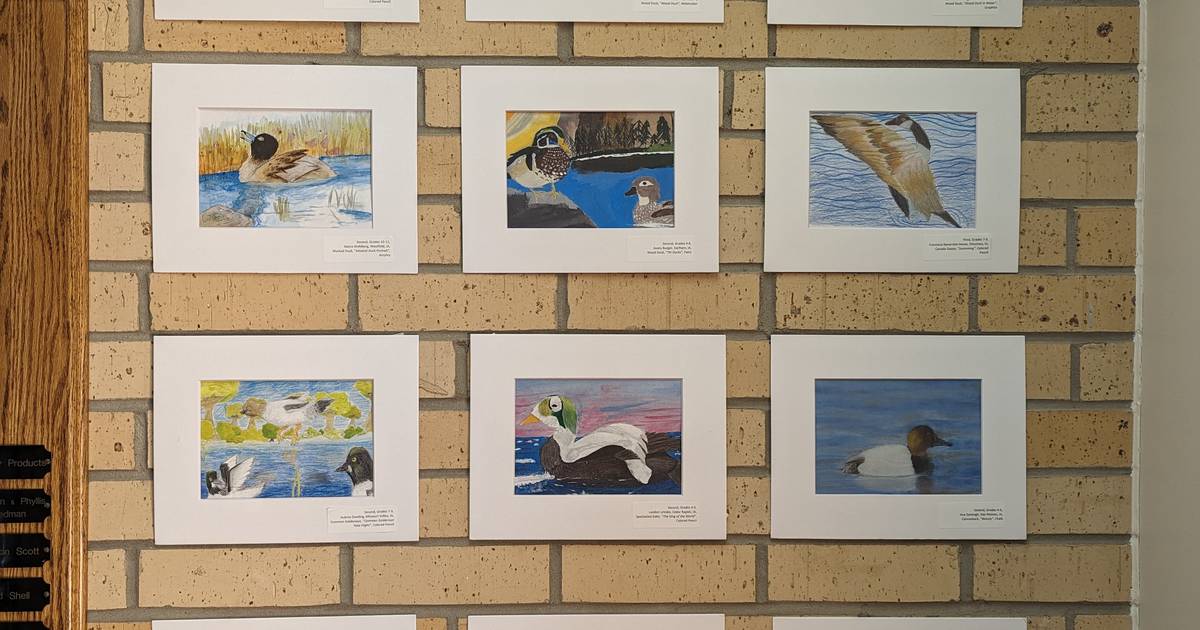 Stamp contest on the display Osceola Sentinel Tribune